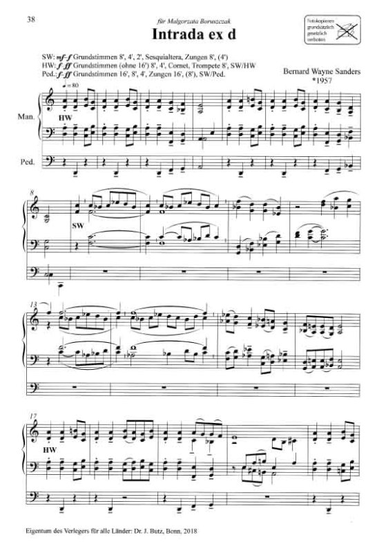 Intrada Bernard Sanders